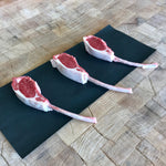 Frenched Lamb Rib: Half Rack/Chops