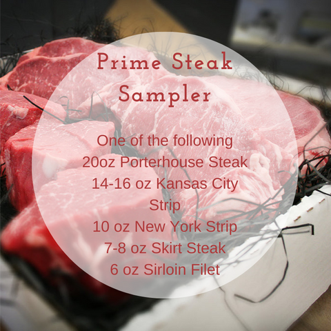 Prime Steak Sampler